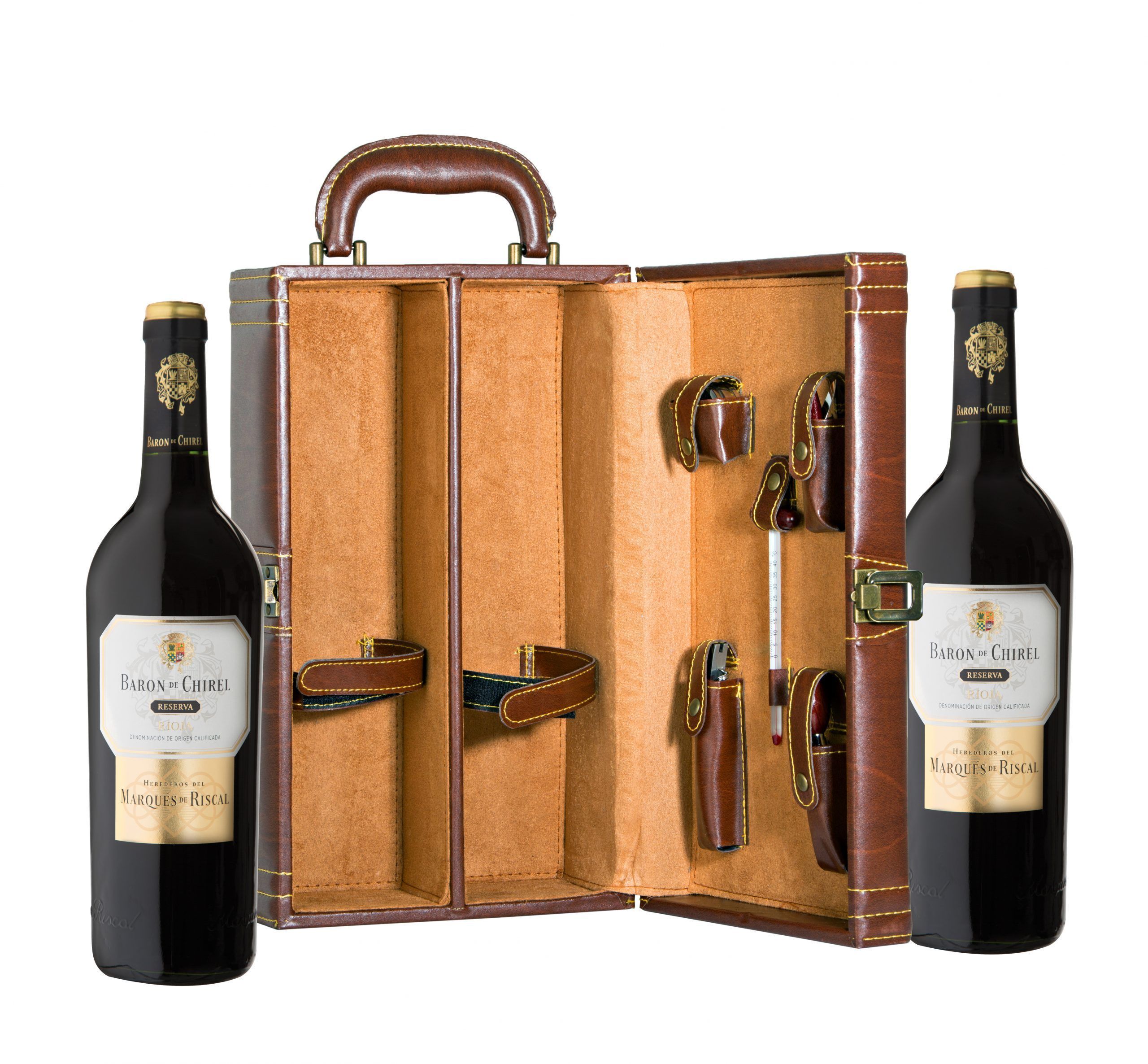 Baron de Chirel estuche piel